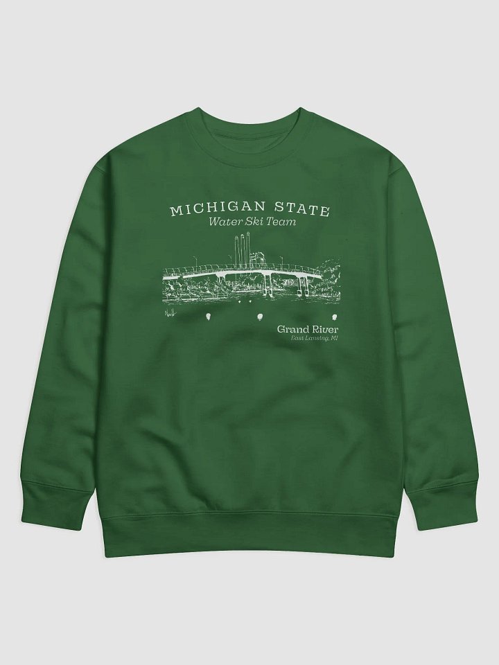 MSU Waterski Scenic Crewneck (Dark) product image (2)