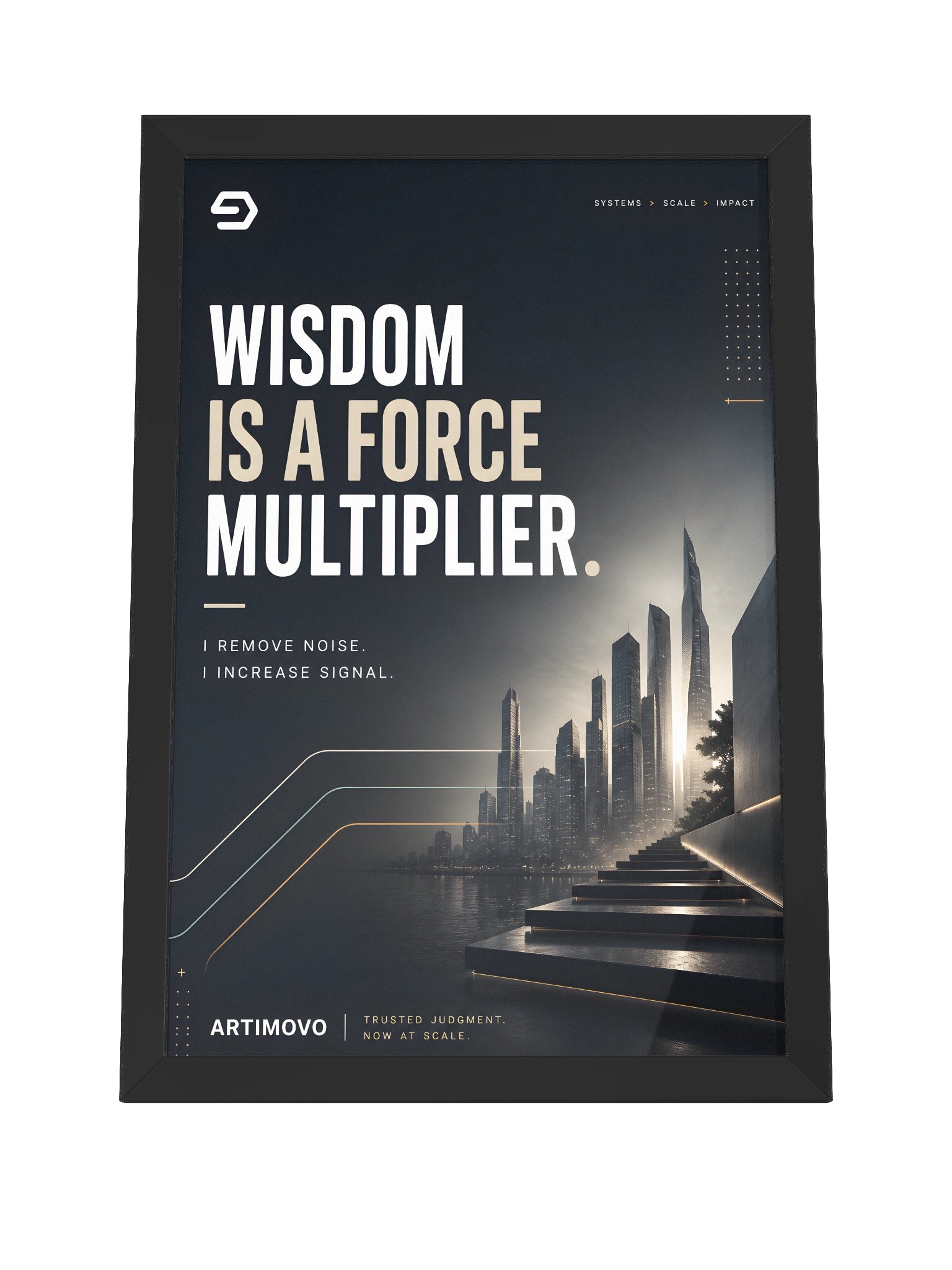 Force Multiplier — Framed Leadership Print product image (10)