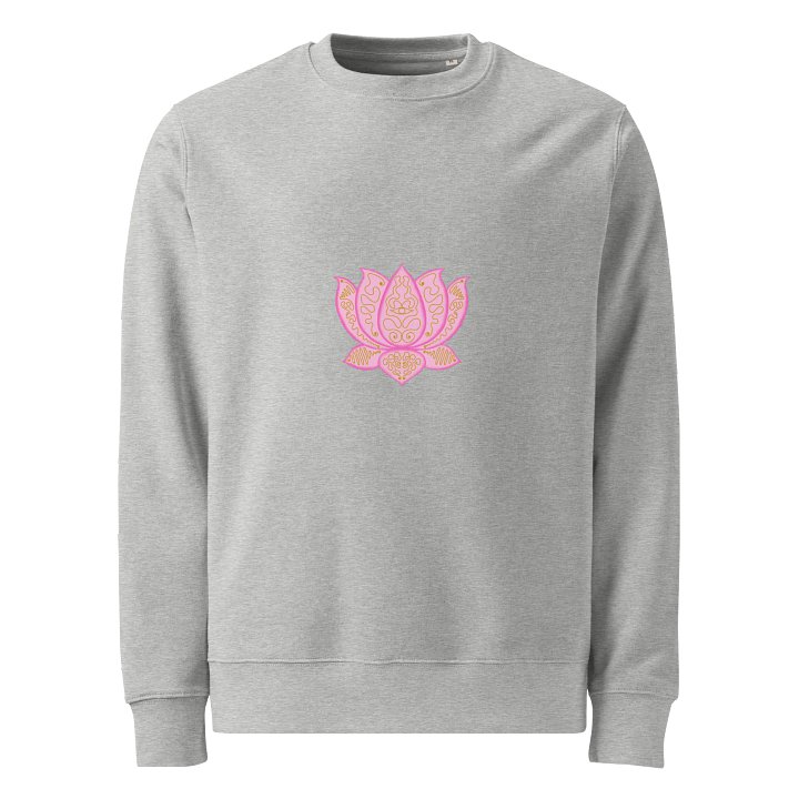 Golden Lotus Organic Sweatshirt product image (1)