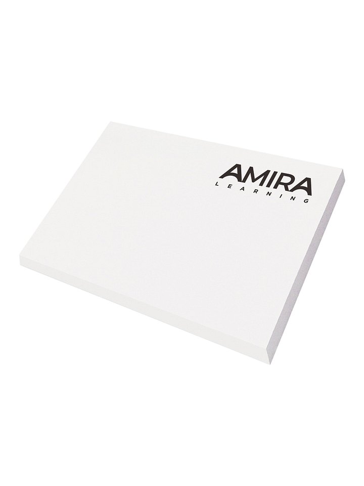 Amira Learning - 4" x 3" Post-It Notepad [50 Sheets] product image (1)