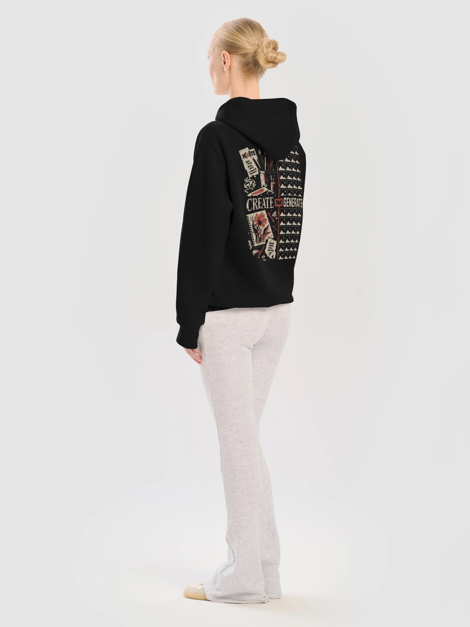 Create Not Generate: Studio vs Server | Pullover Hoodie product image (8)