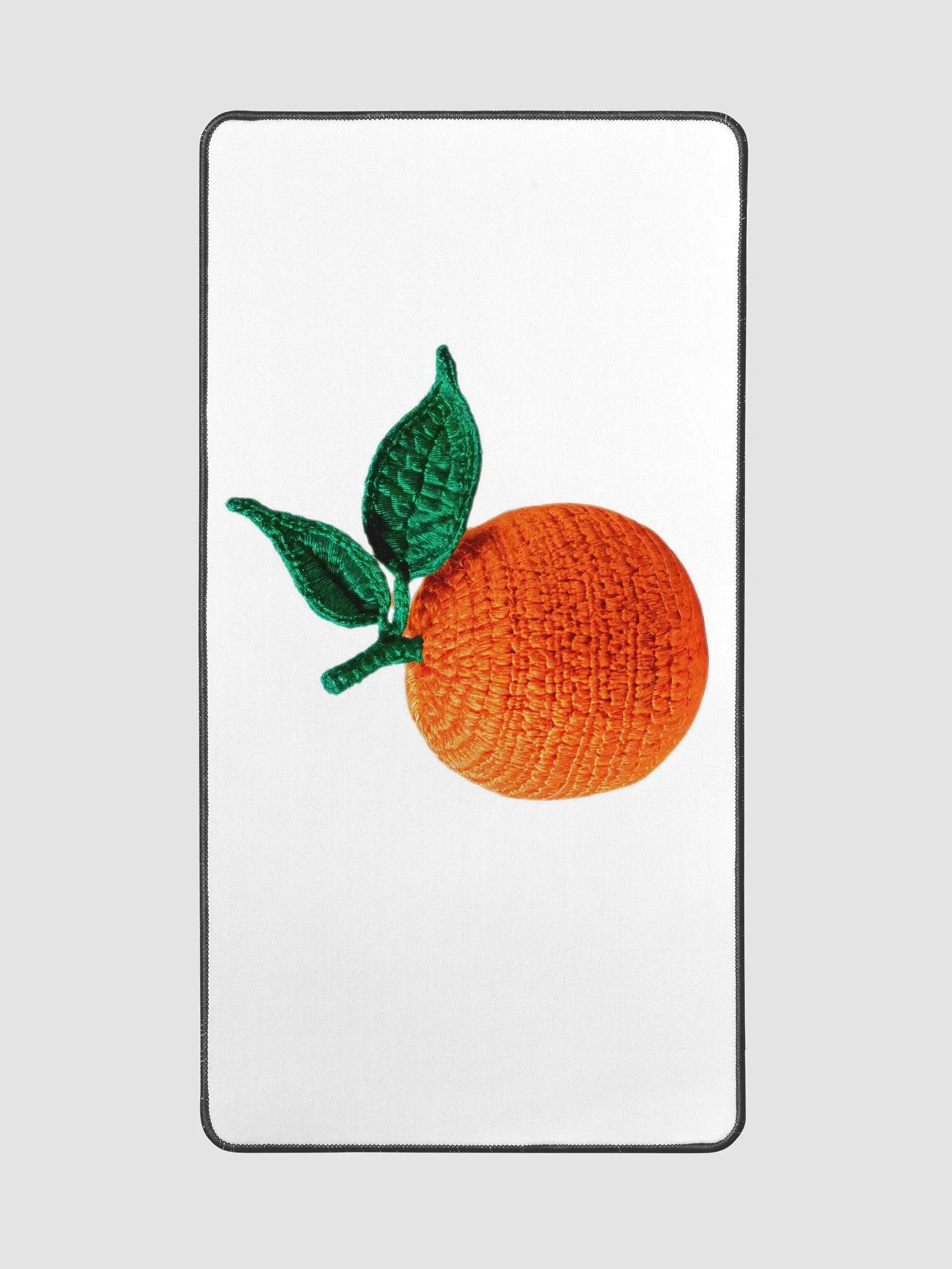 CozyAvocado Desk Mat 15.5" x 31.5" Orange #3 product image (2)