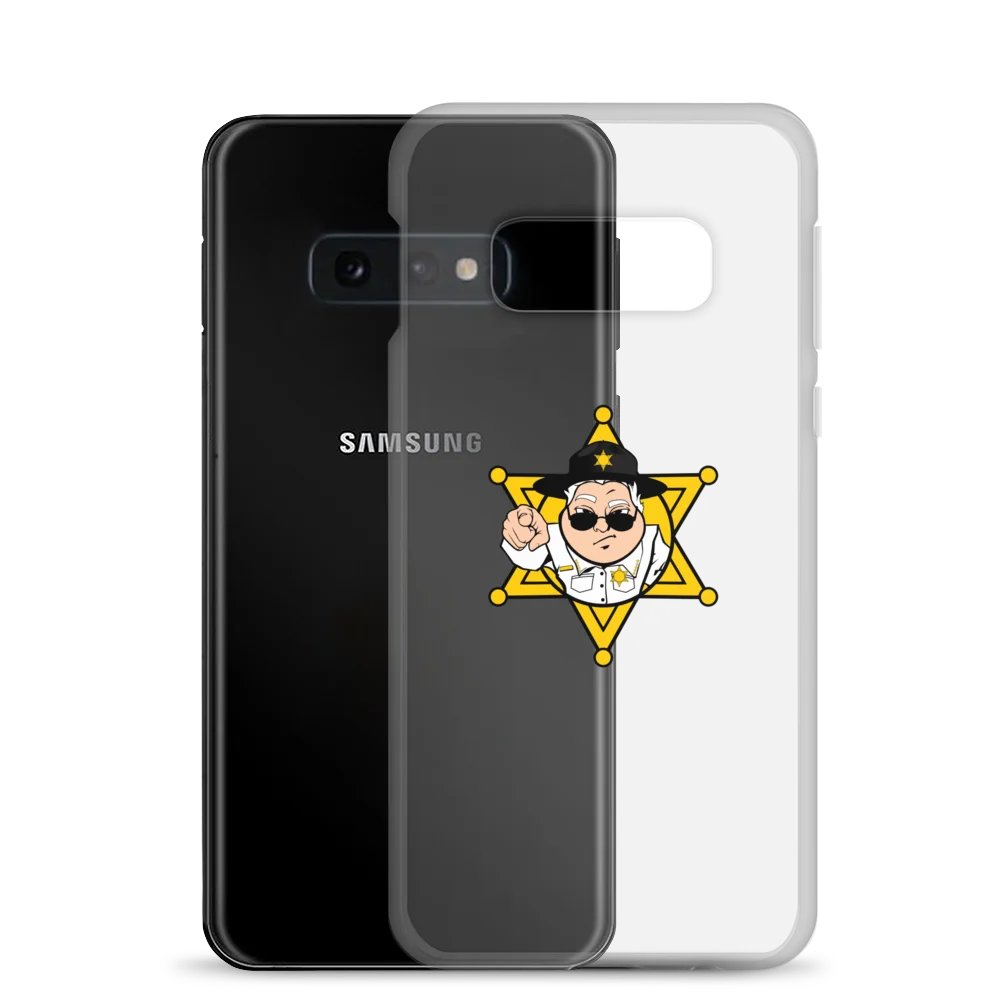 Sheriff Logo Samsung Phone Clear Case product image (2)