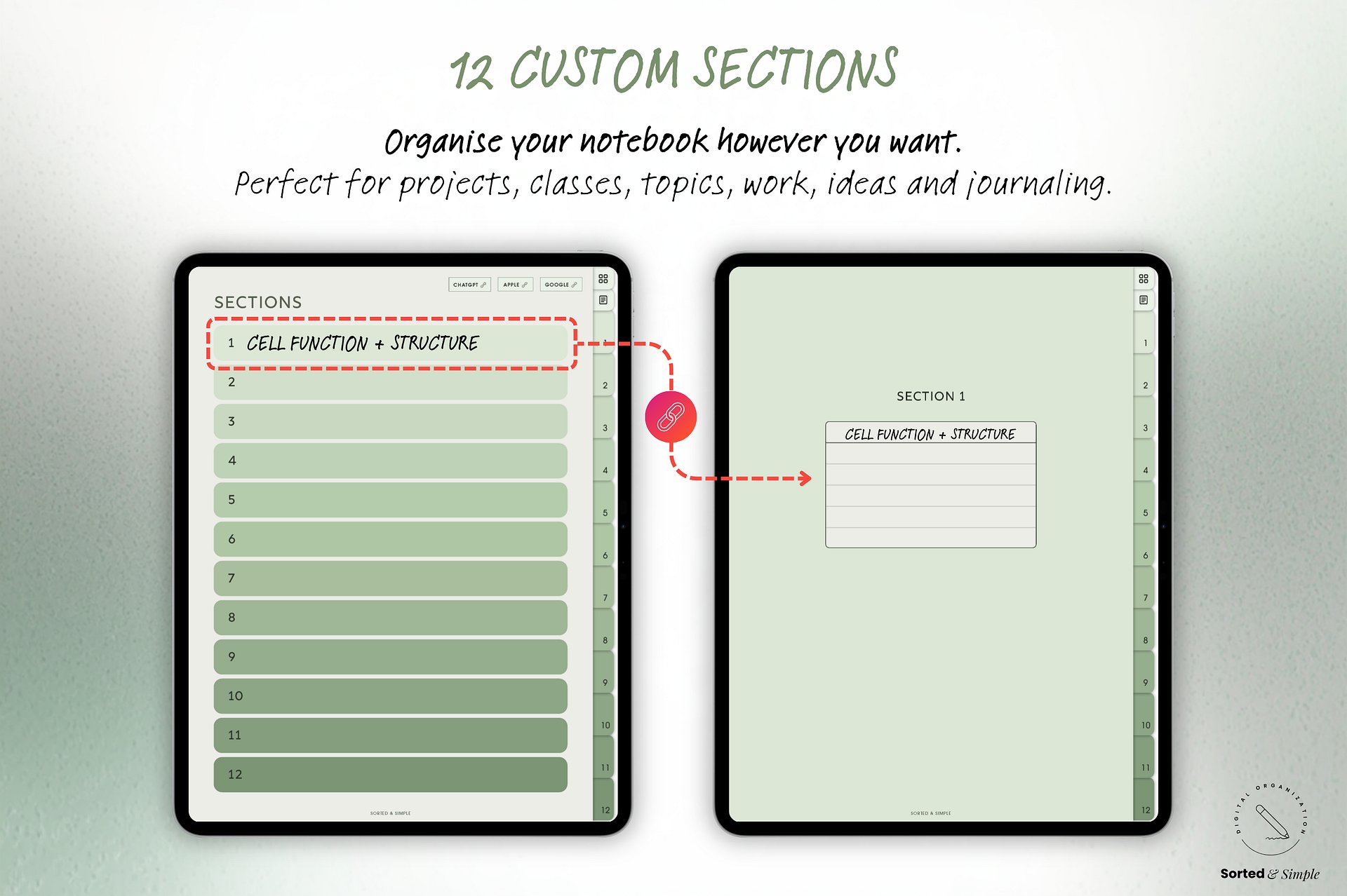 Smart Digital Notebook - Matcha Green product image (4)