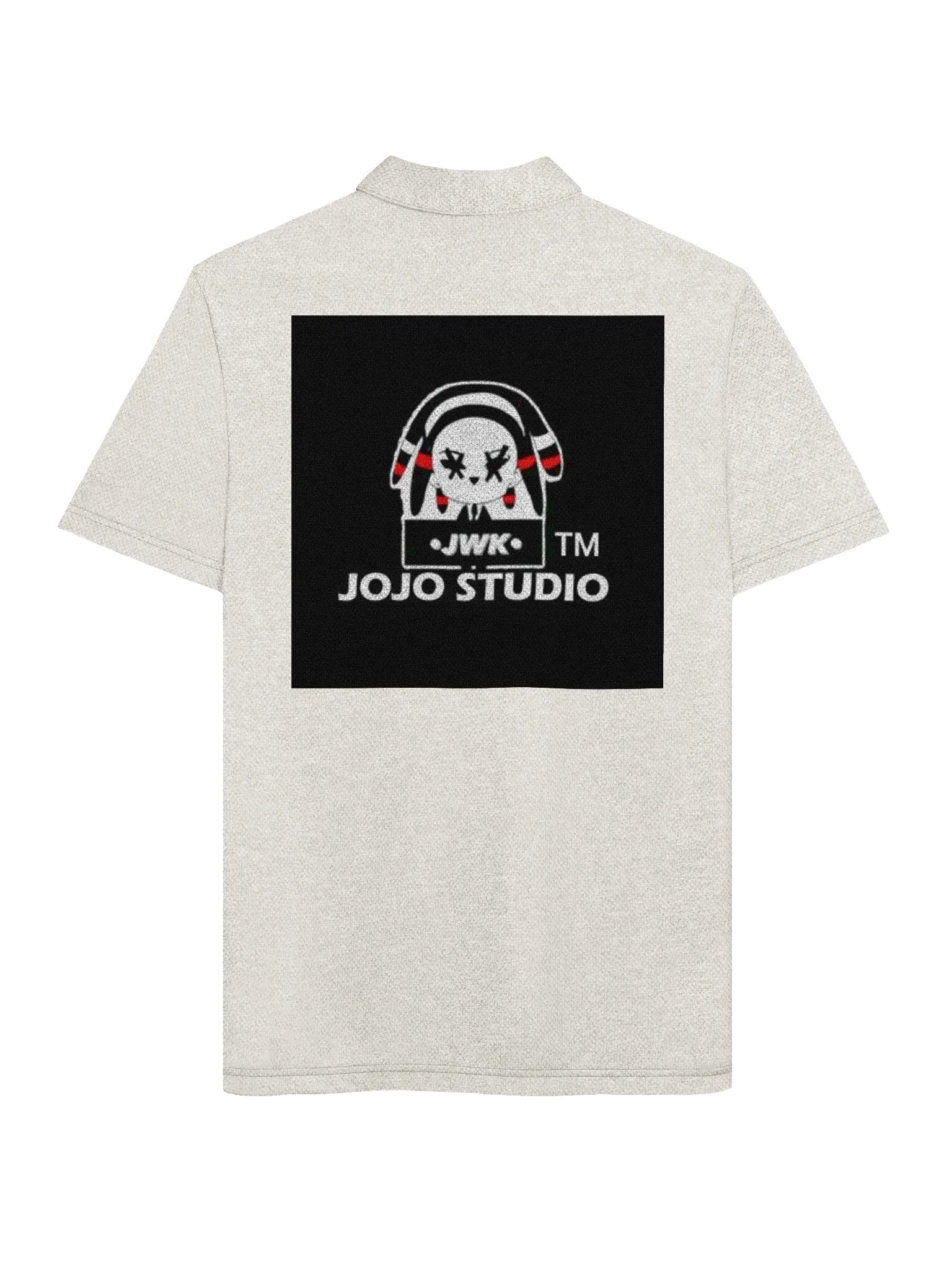 JWK JoJo Studio x Chimera Toons Adidas Space-Dyed Polo – Shark Silhouette Creator Collab Sportswear product image (5)