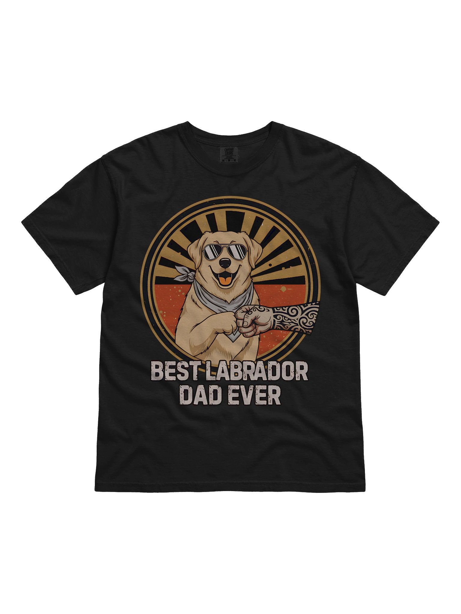 Best Labrador Dad Ever T-Shirt, Funny Dog Dad Shirt product image (1)