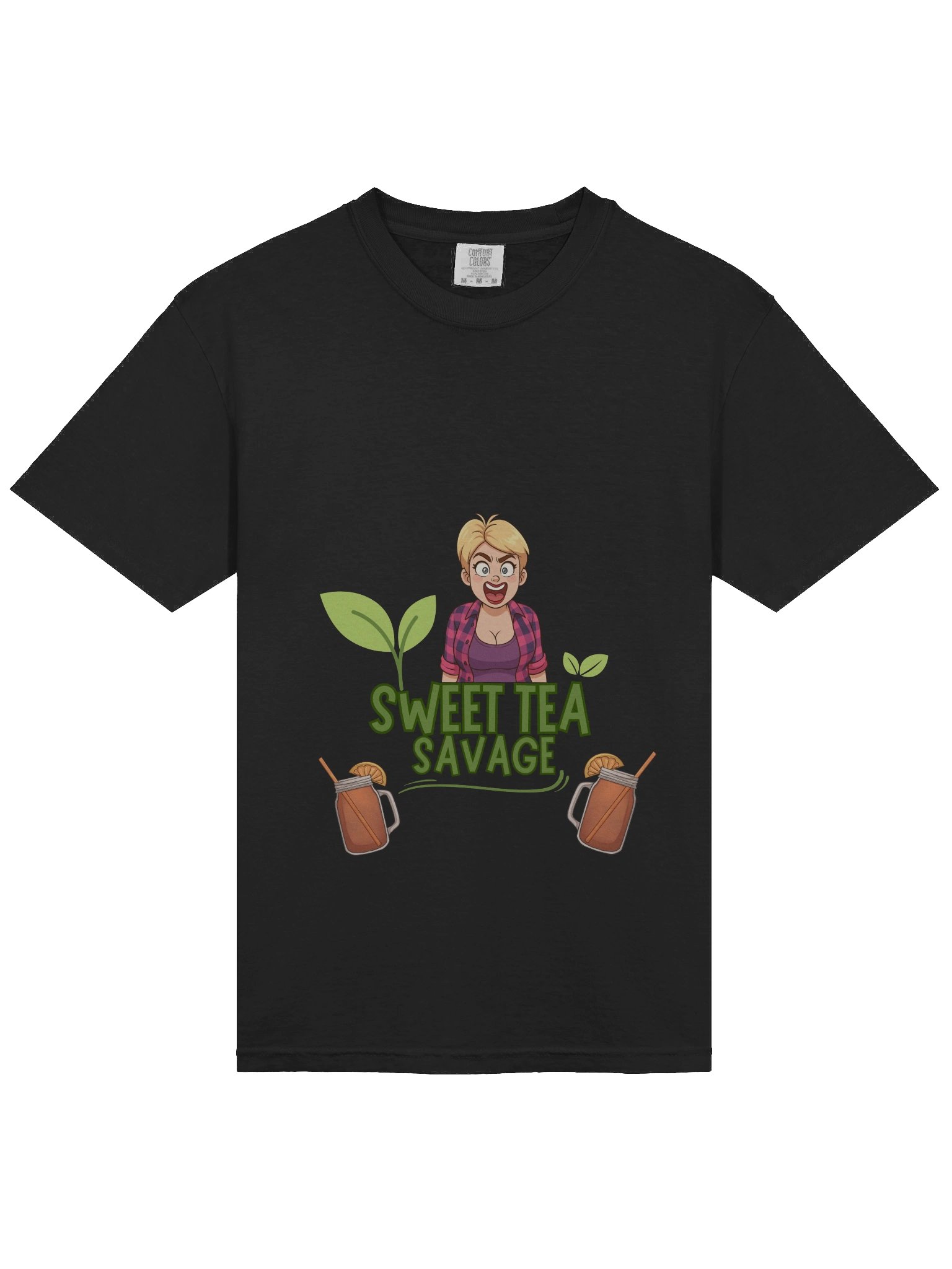 Sweet Tea Savage Tee for Men 🍹💋 product image (3)