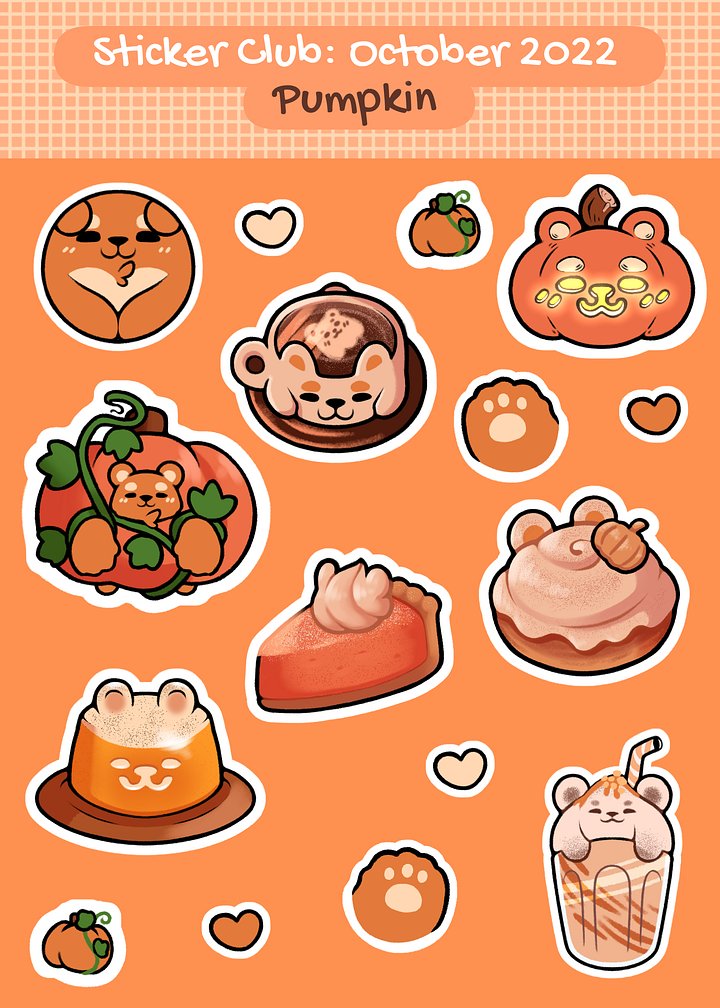 Sticker Club Sheets 2022 product image (2)