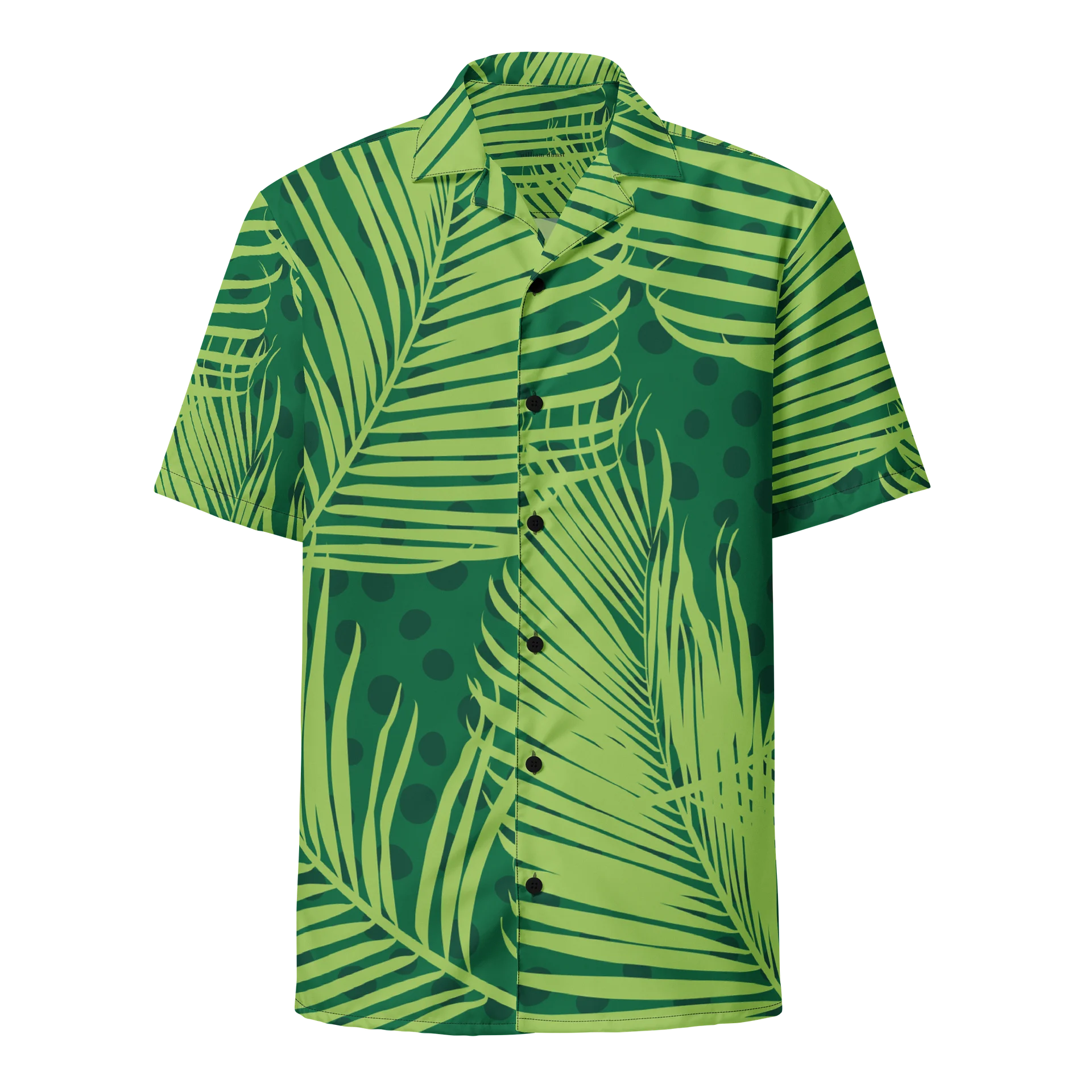 Tropical Palm Print Hawaiian Shirt product image (1)