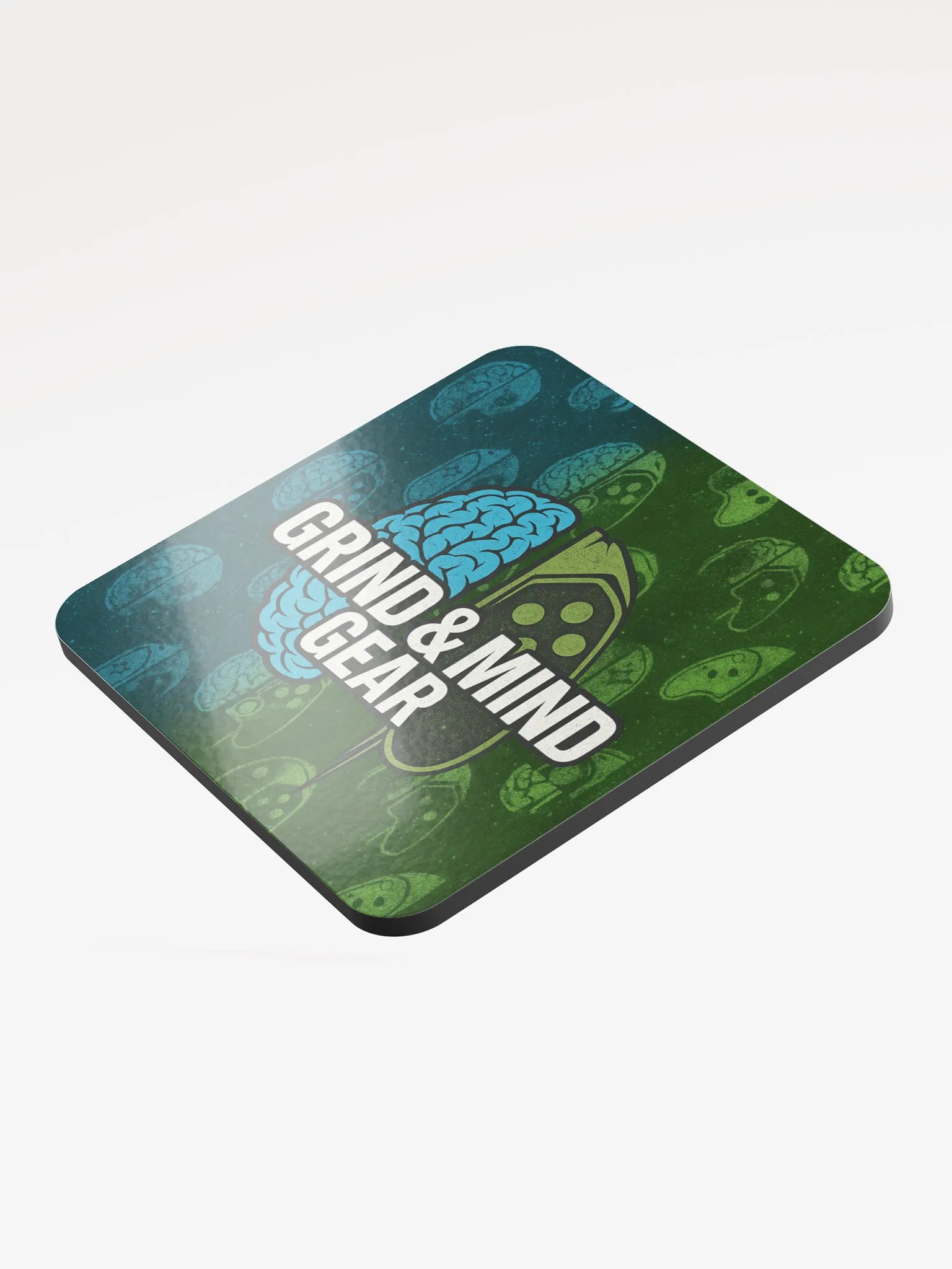 Grind & Mind Gear Logo Glossed Coaster product image (3)
