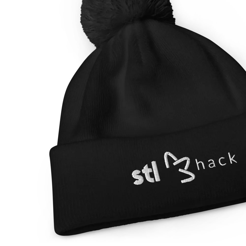 stl | hack pom pom beanie product image (7)