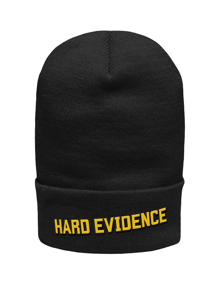 Hard Evidence Logo Beanie product image (1)