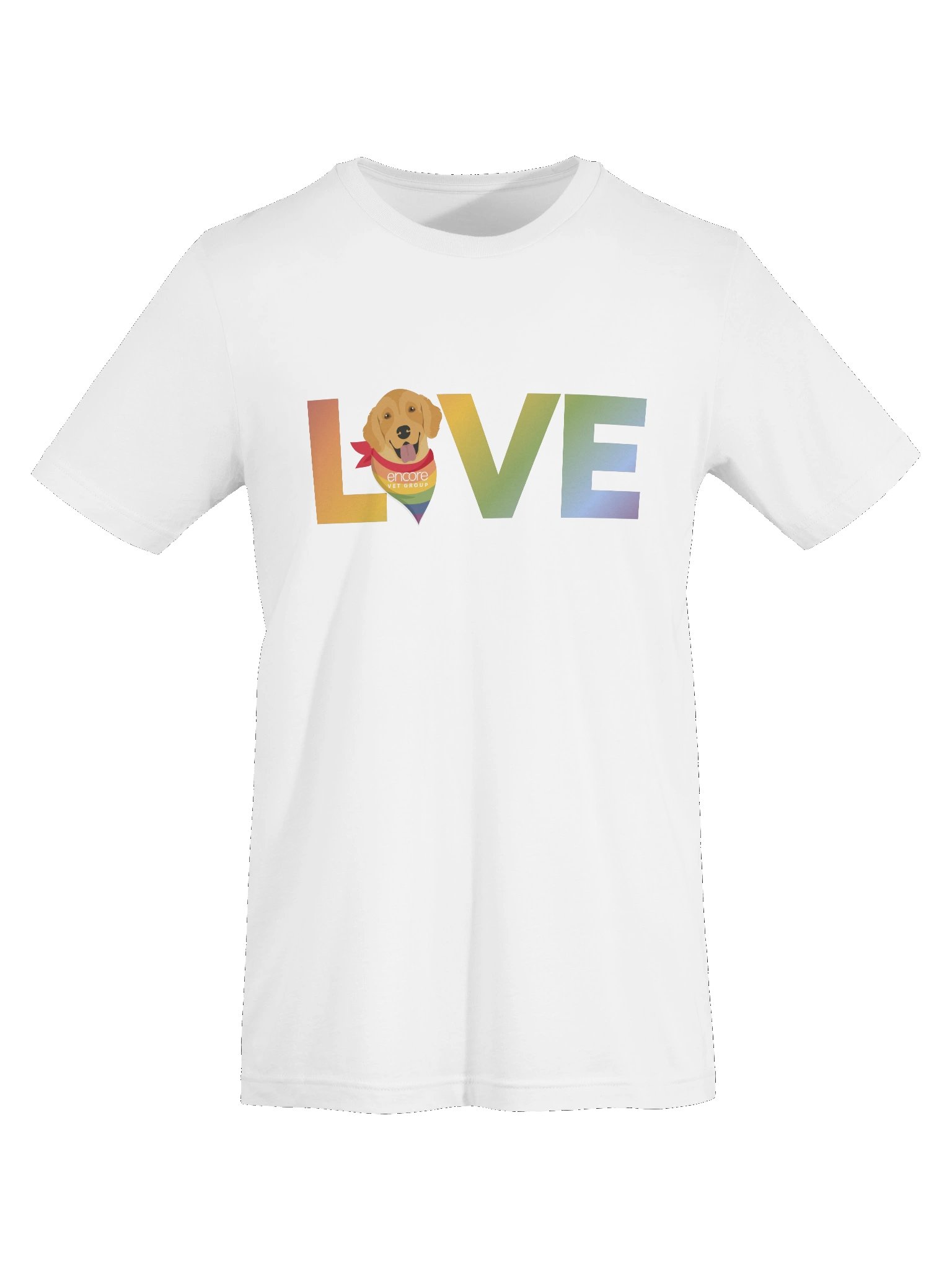 Love Rainbow Pride White T-shirt product image (5)