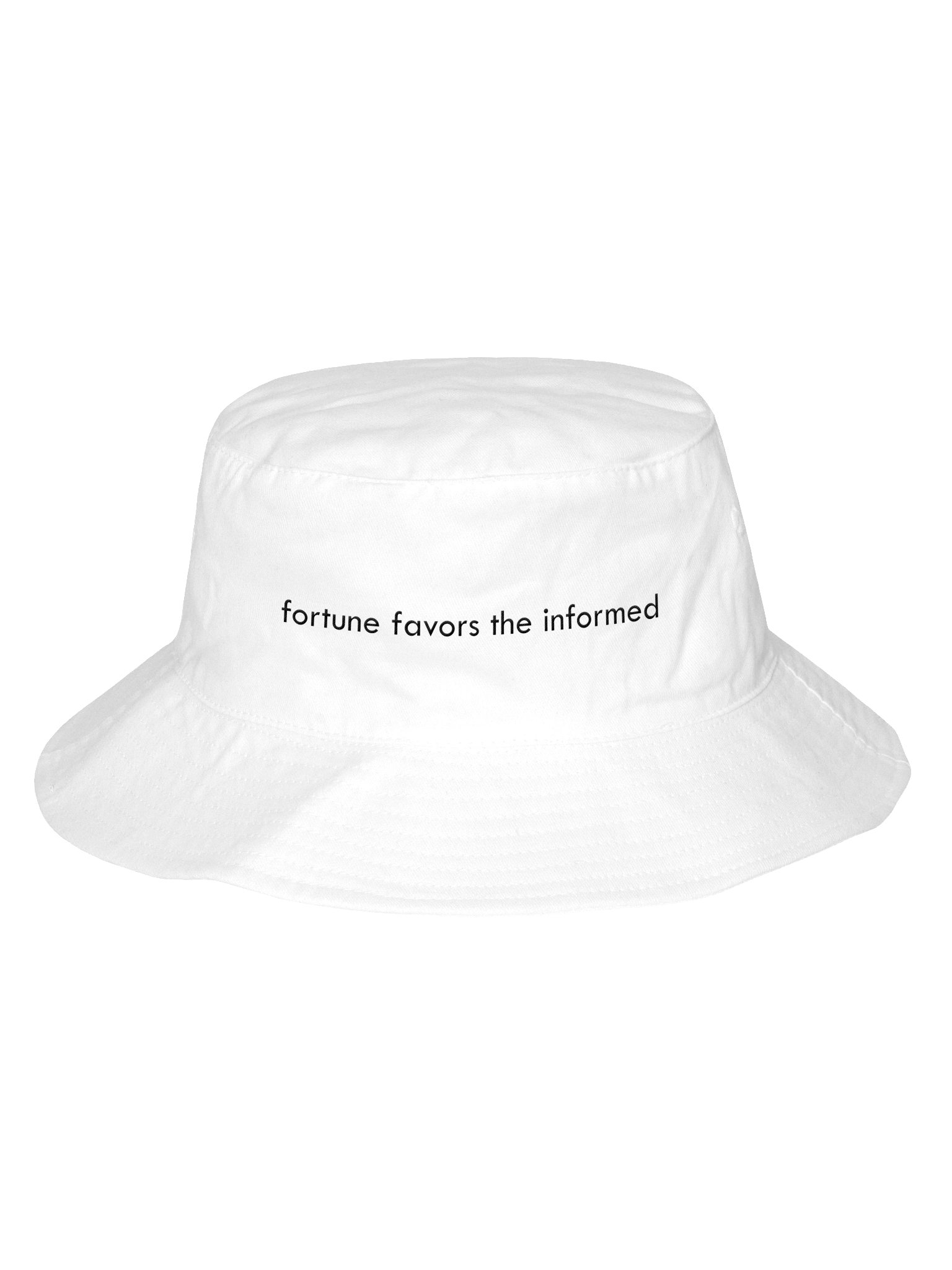 informed.now Flexfit Bucket Hat (White) product image (1)