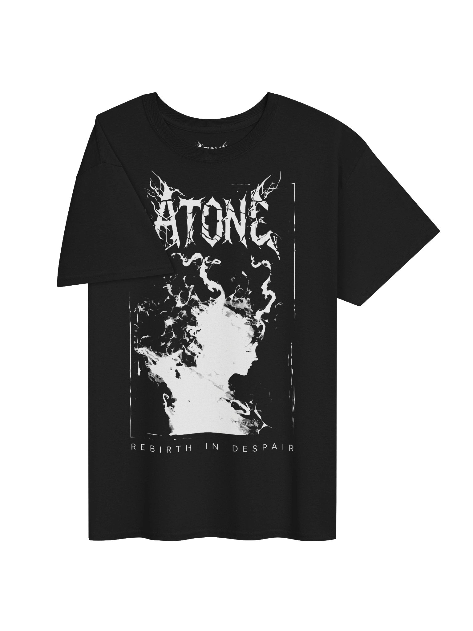 REBIRTH IN DESPAIR - Black & White T-Shirt product image (3)