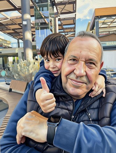 Un padre es quien sostiene tu mano por un tiempo, guía tu corazón siempre y ama de manera incondicional.
¡Feliz Día del Padre...