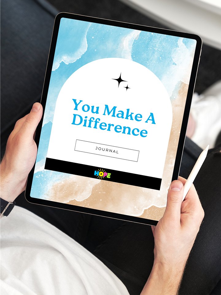 You Make a Difference: A 365-Day Guided Reflection Journal product image (2)