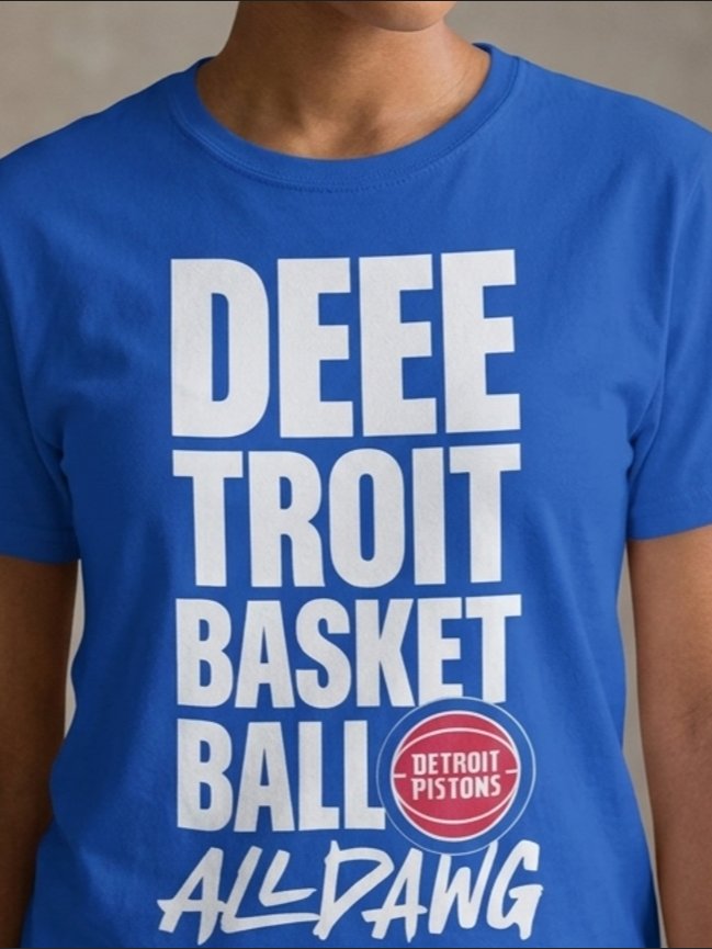 Deeetroit Basketball Shirt product image (1)