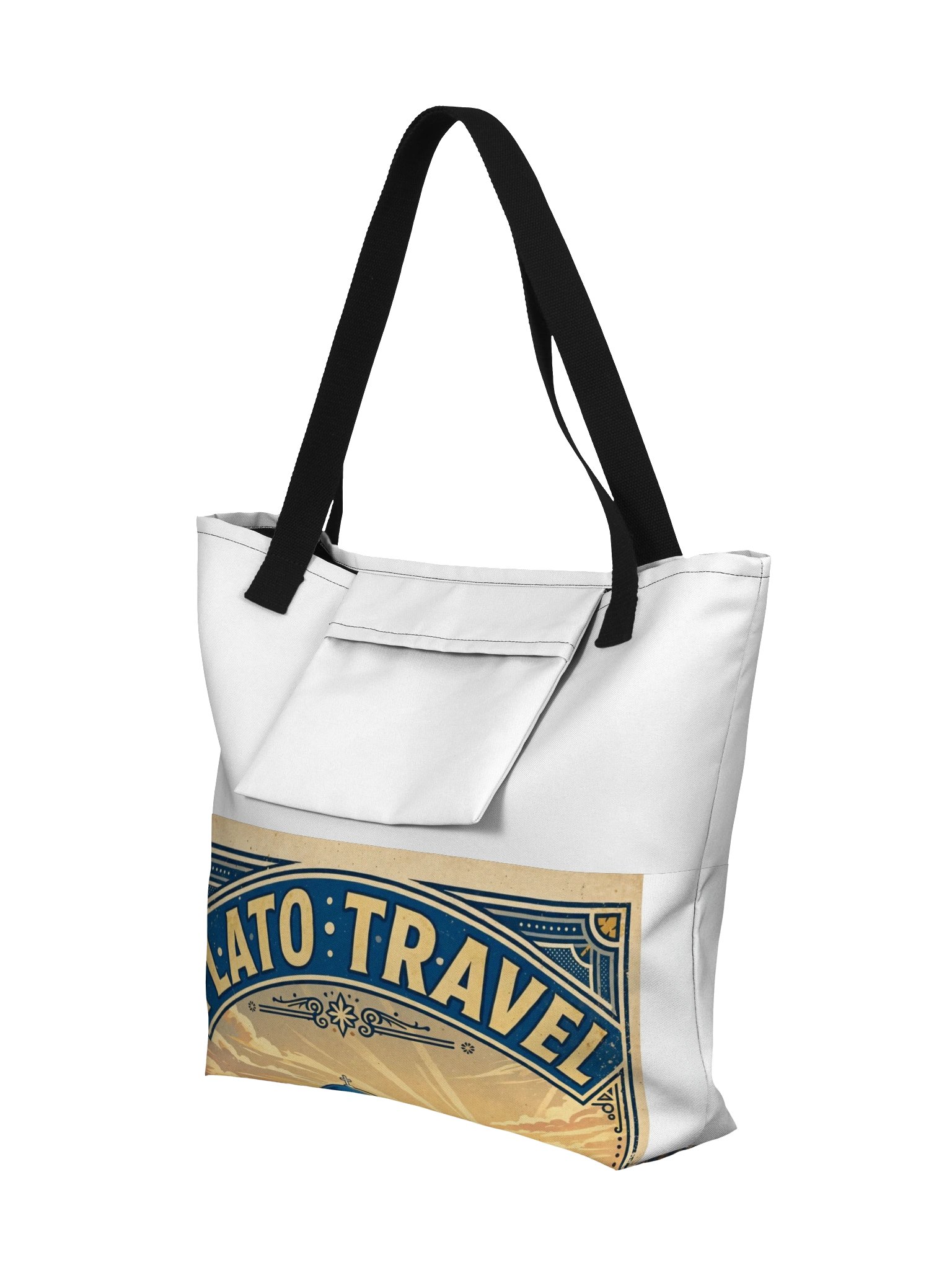 Santorini Poster Tote Bag product image (5)
