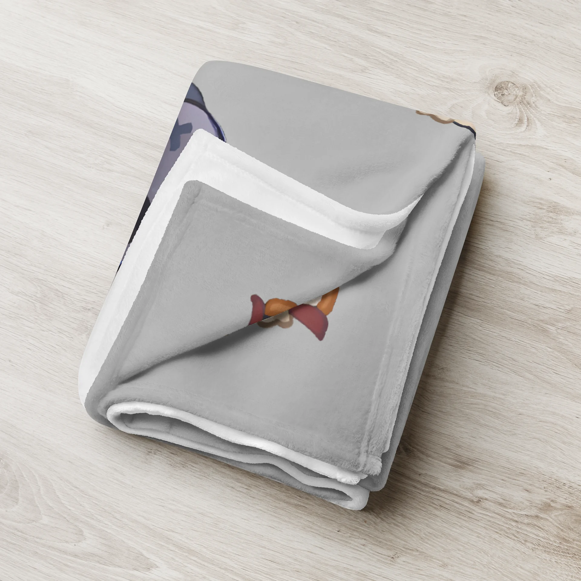 Grey Throw Blanket product image (8)