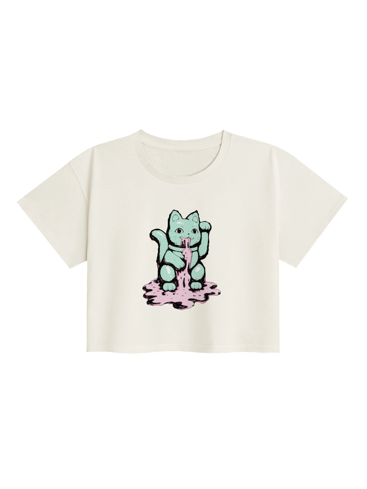 Excess Prosperity | Heavyweight Cotton Crop Top | Cursed Cute product image (2)