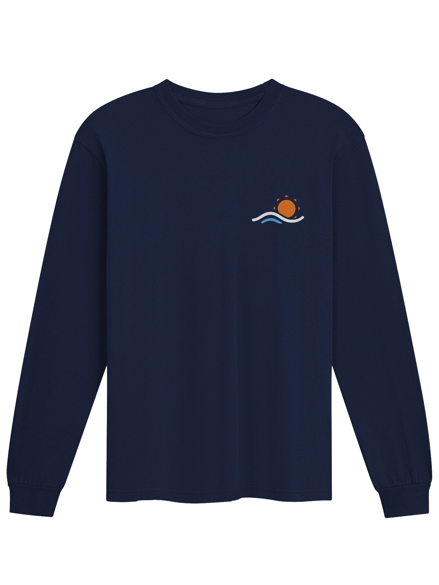 The Rally Long Sleeve — Navy product image (1)