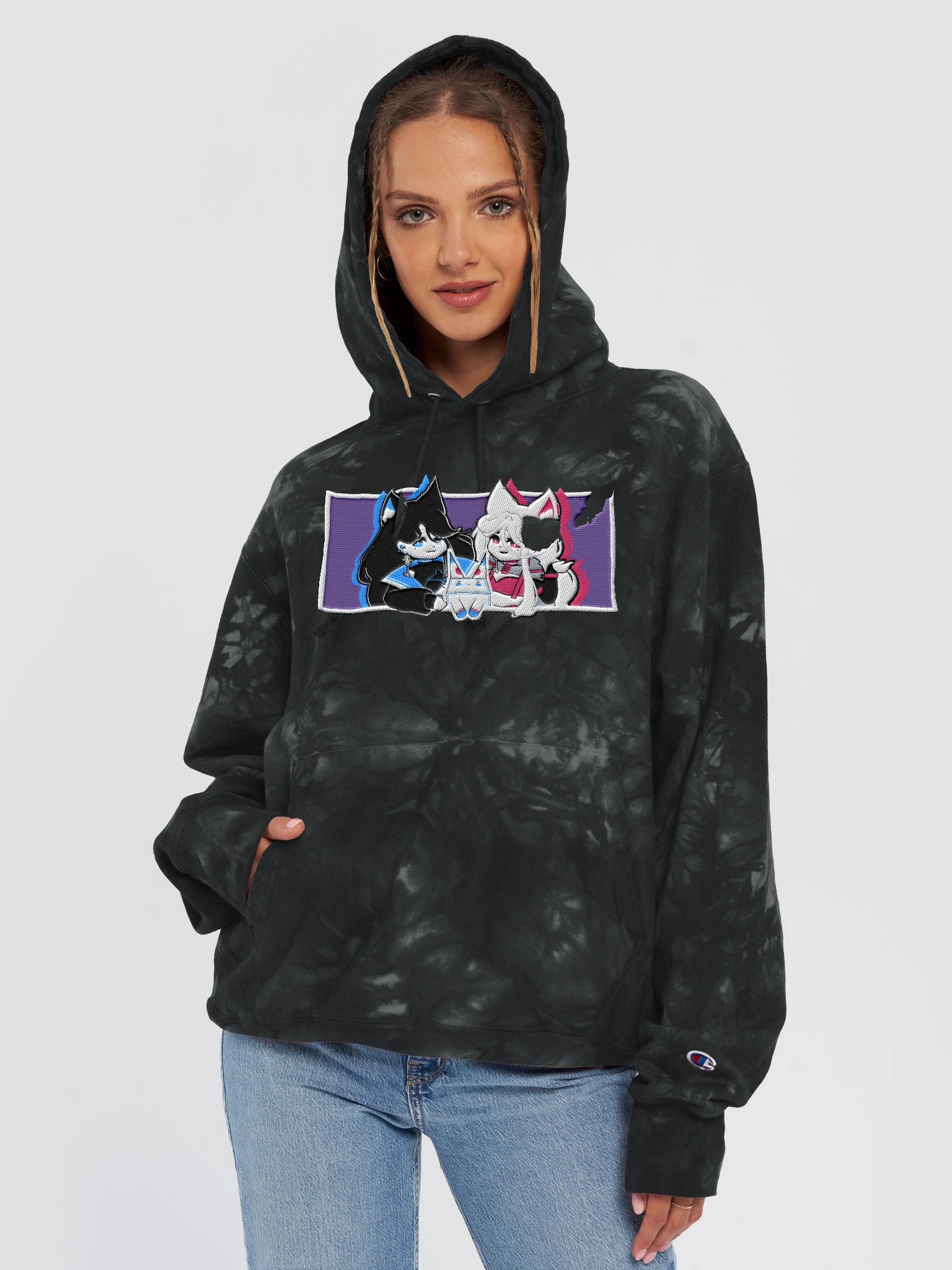 "COMFIES" Tie-Dye Hoodie product image (5)