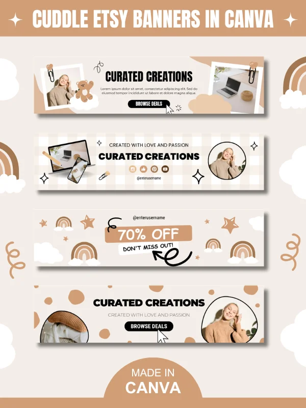MRR/PLR Etsy Order Receipt Banner Template product image (9)