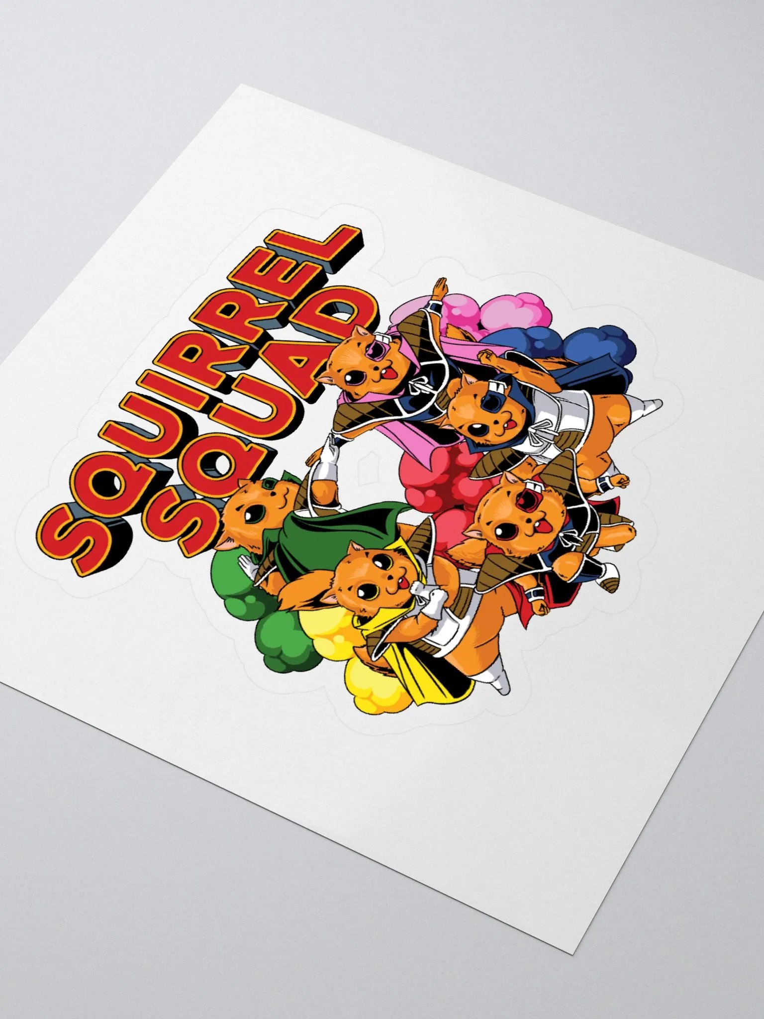 Squirrel Squad Sticker product image (3)