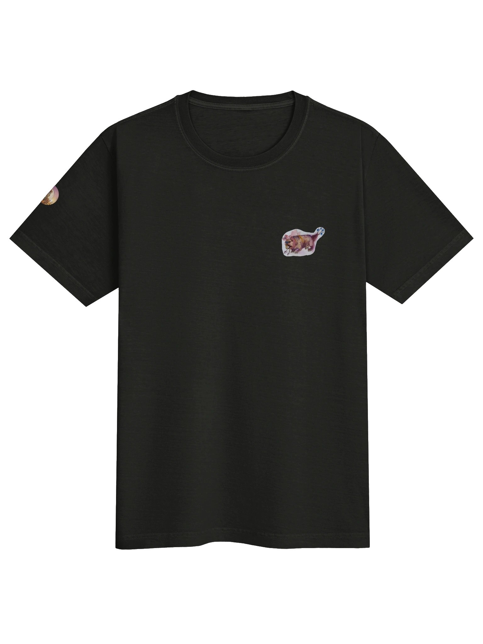 Pretty Mole Rat Graphic Oversized Tee product image (1)