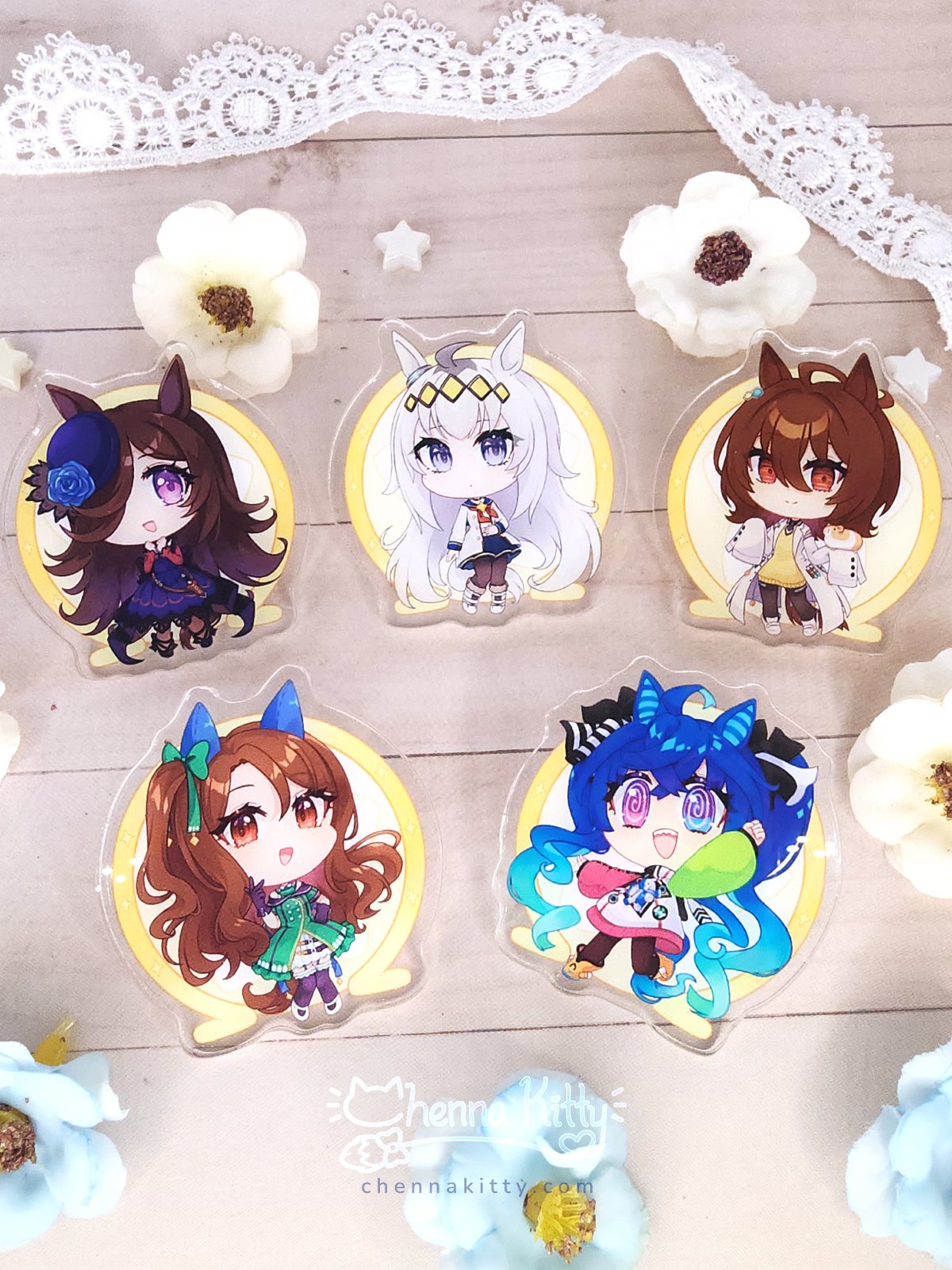Umamusume Charm and Pin Bundle product image (6)
