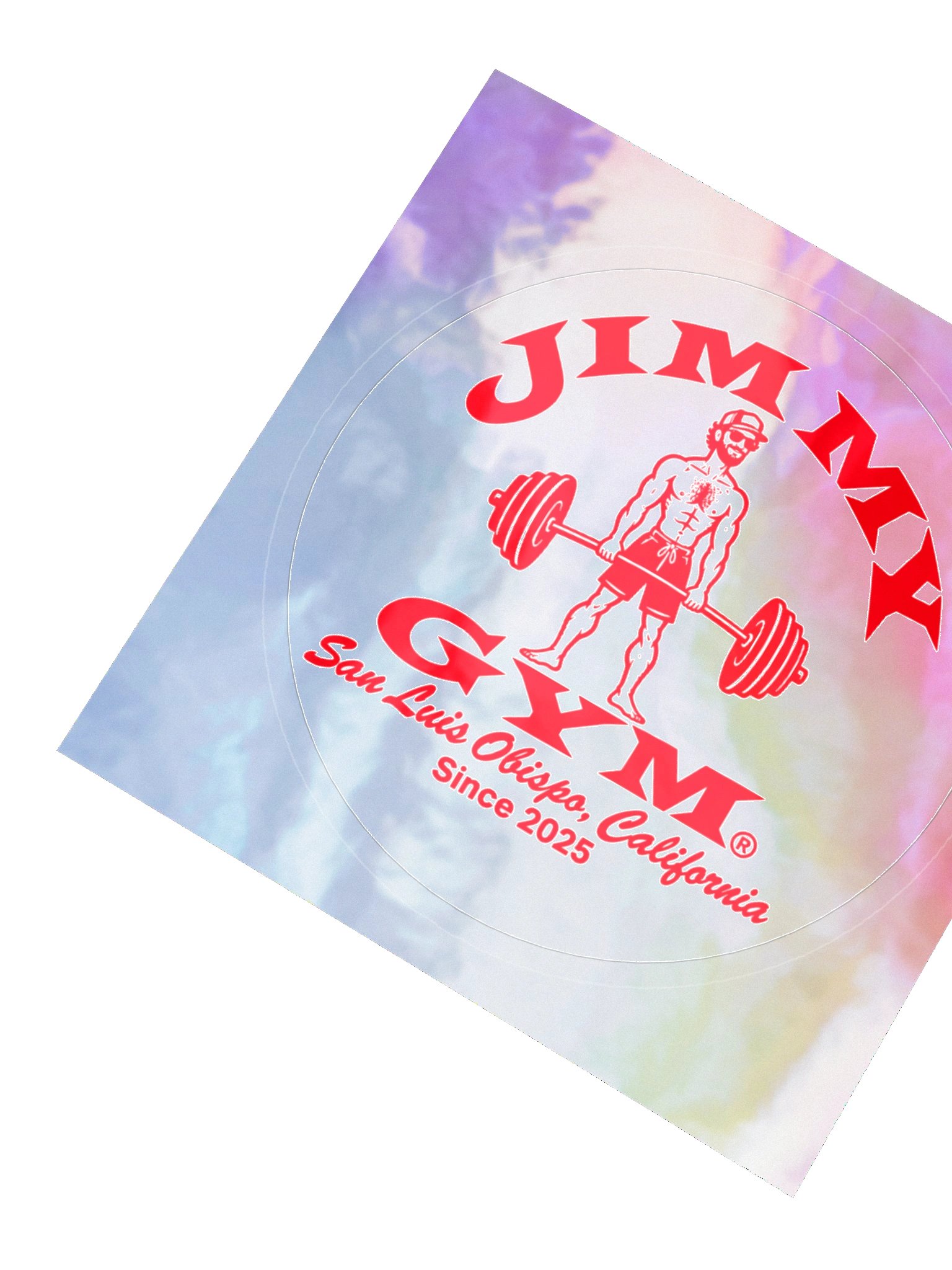 The Holographic Jimmy Gym Sticker product image (2)