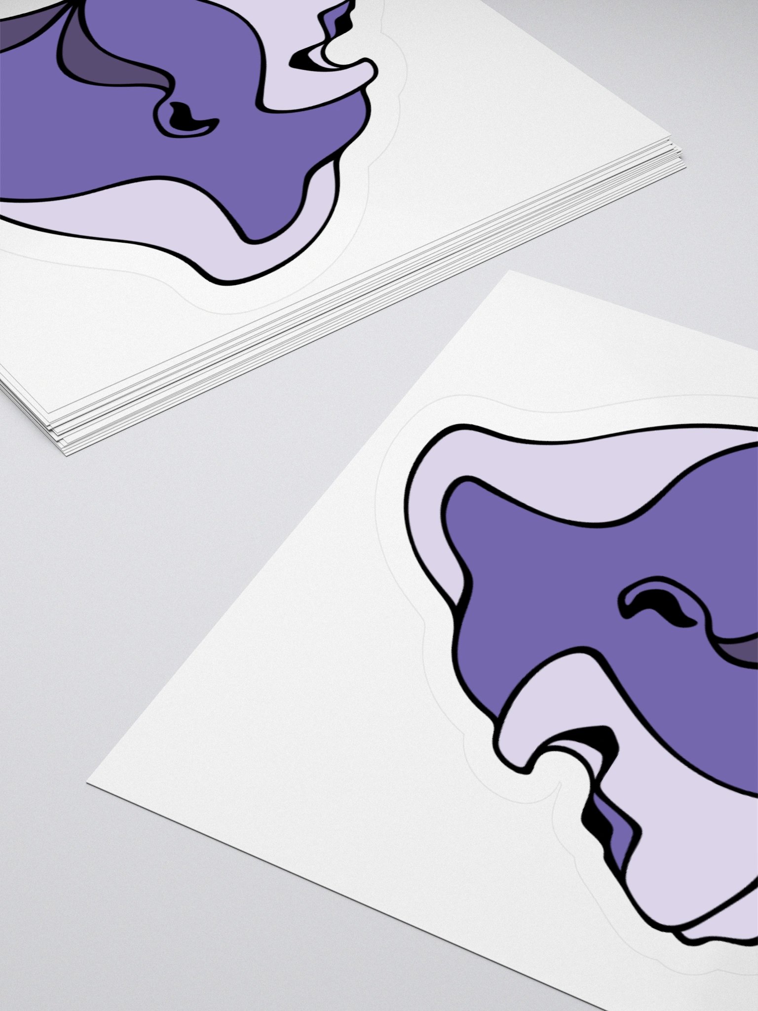 Majestic Gorilla - Small/Medium Kiss Cut Sticker product image (4)