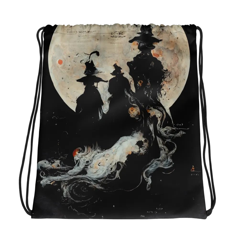 Moonlit Witches Drawstring Bag product image (1)