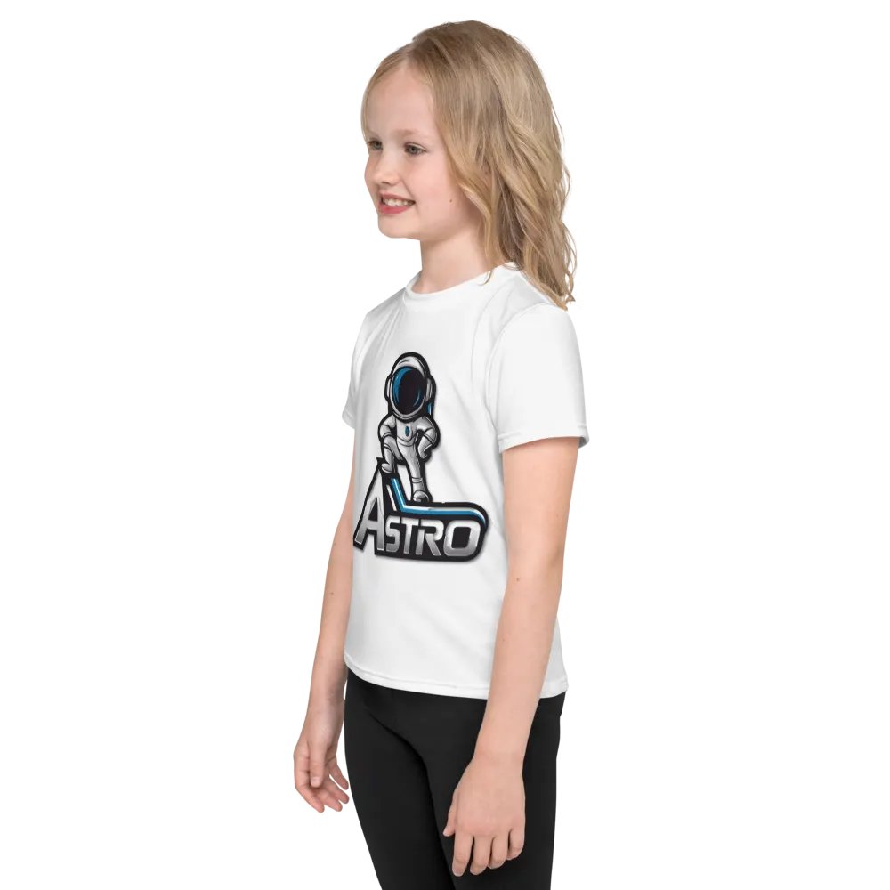 Exclusive Astro Explorer Kids Graphic Tee - White, Sizes 2T-7 product image (3)