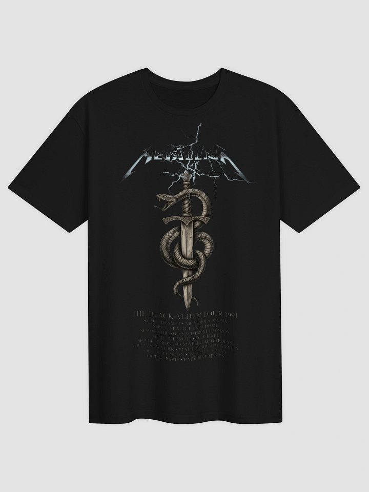 Metallica Black Album Tour 1991 Vintage product image (2)