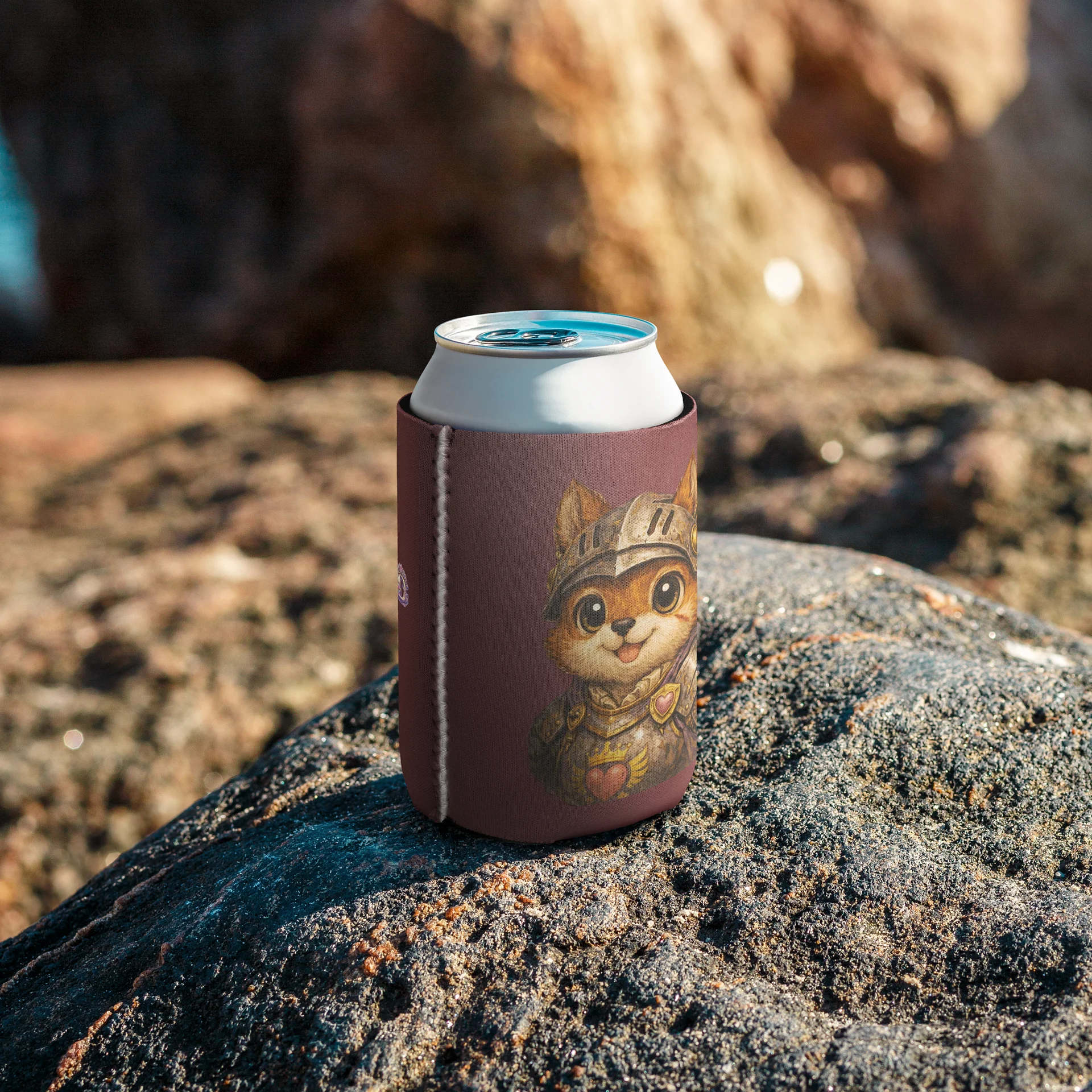 Kingdom Guard Stylized Can Cooler product image (7)