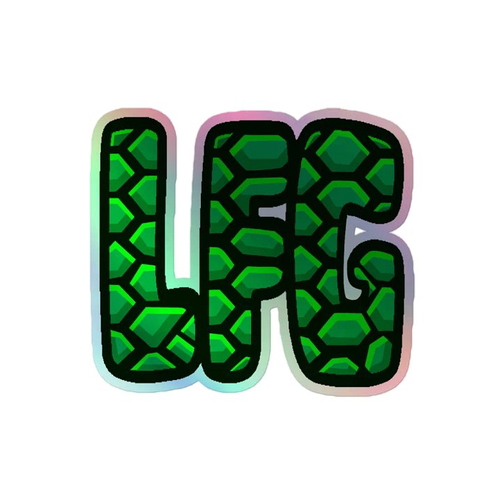 LFG Holographic Sticker product image (2)