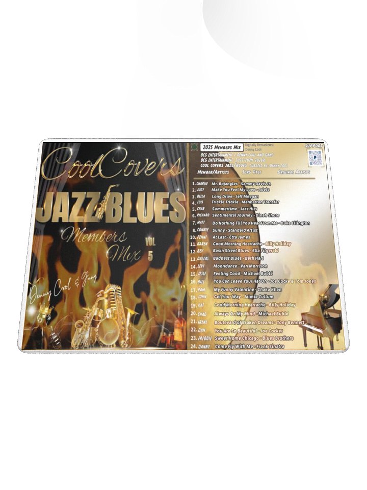 Jazzy Blues Cool Covers Members Album vol.5 Mouse Pad product image (1)