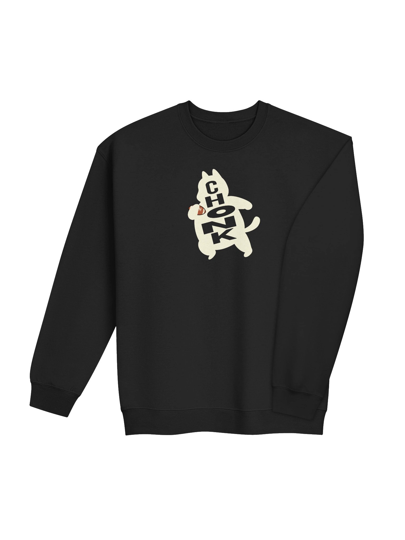 American Football Chonk Cat 1 - Unisex Adult Sweatshirt product image (3)