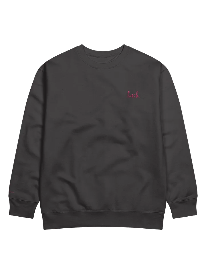 fw25 "script" sweatshirt product image (1)