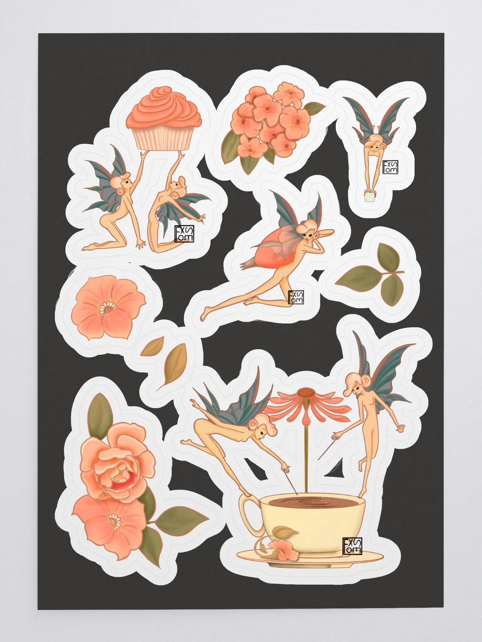 Cafae Stickers (fairy cafe) product image (1)