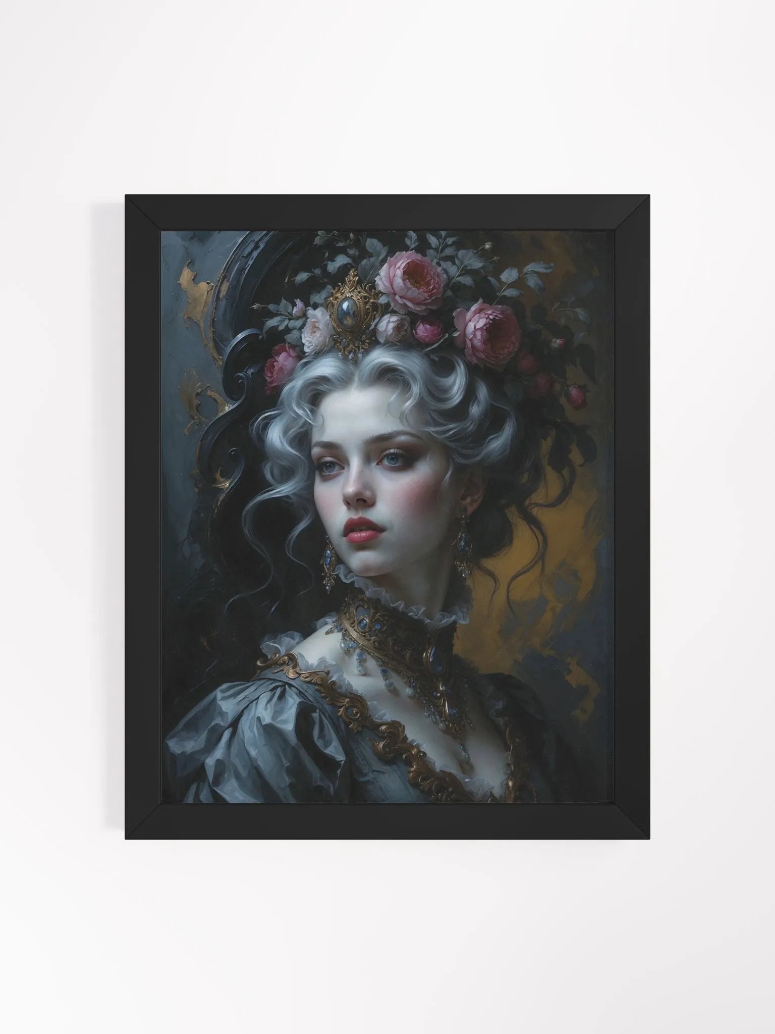 Regal Rose Portrait Framed Print product image (2)