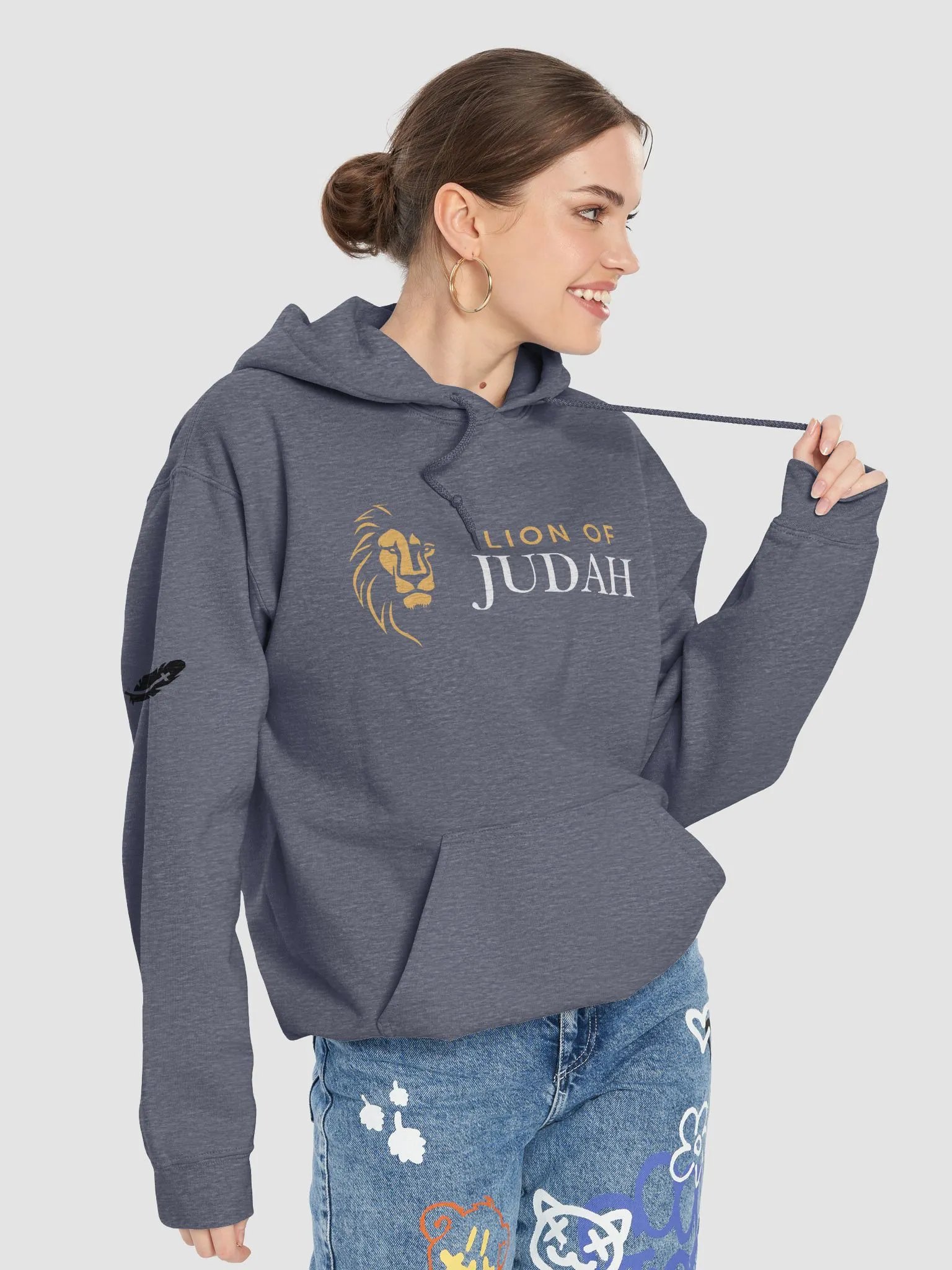 Lion of Judah Hoodie product image (35)