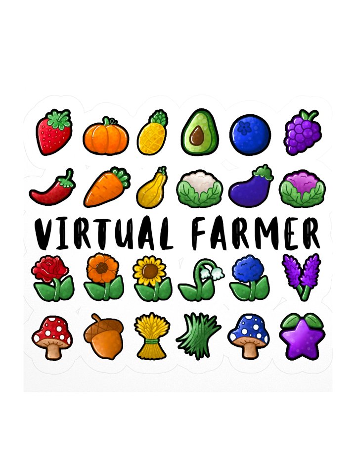Virtual Farmer Sticker product image (1)