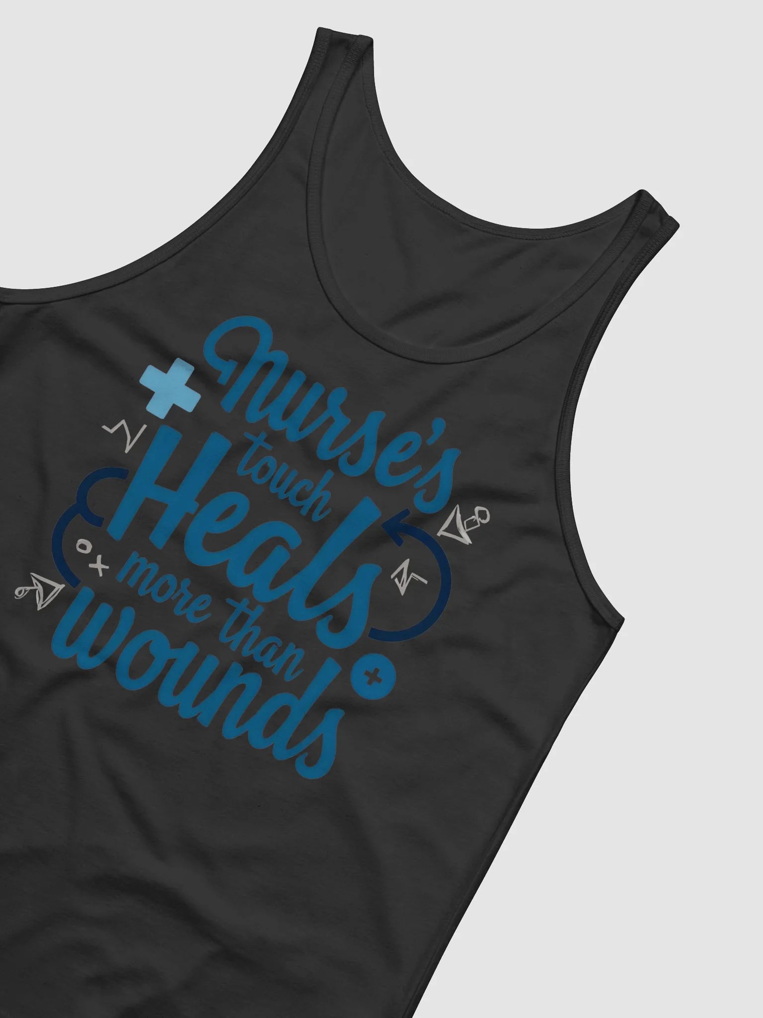 Nurse's Touch Jersey Tank product image (24)