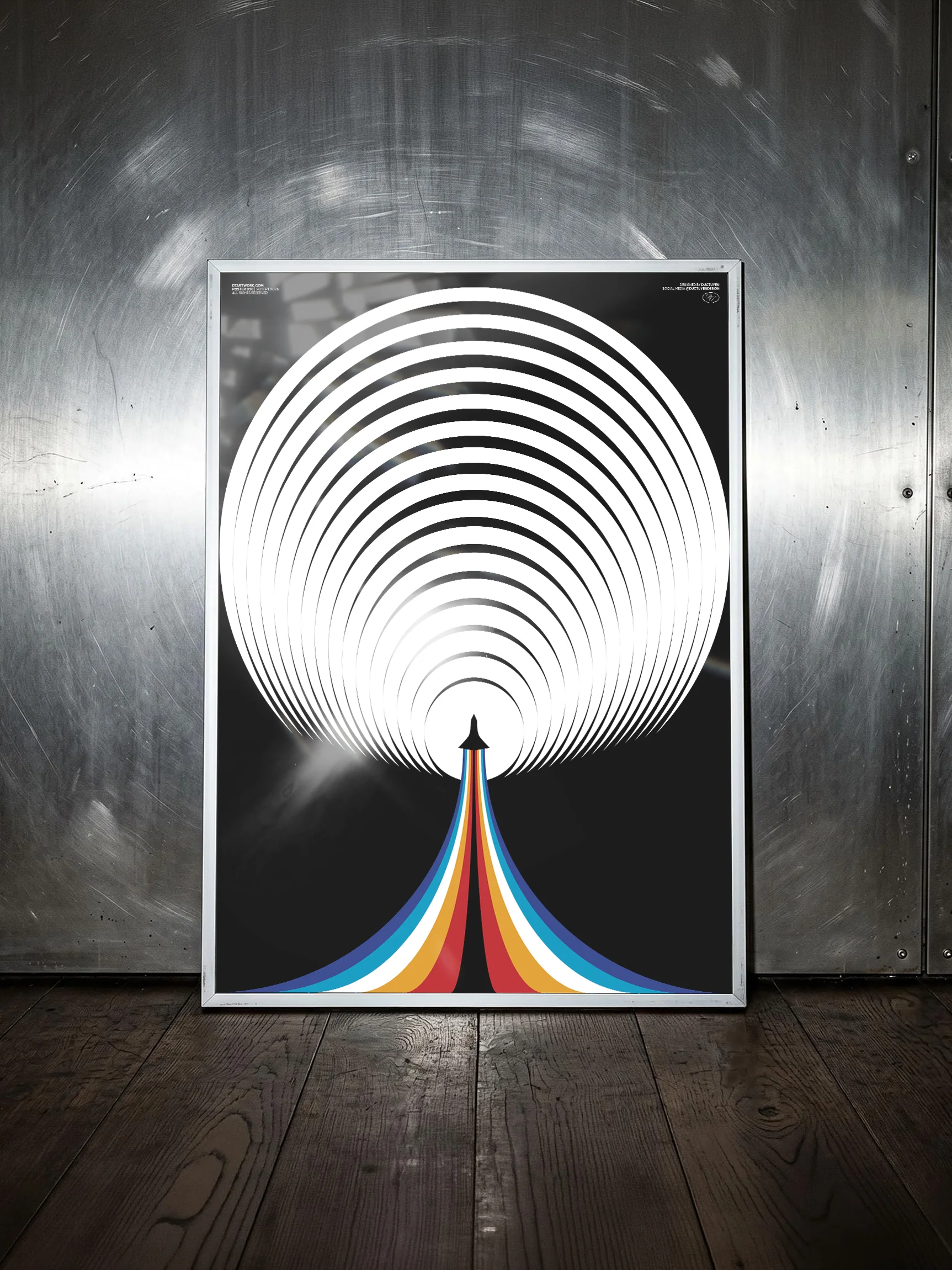 "DEPARTURE" Framed Poster product image (64)