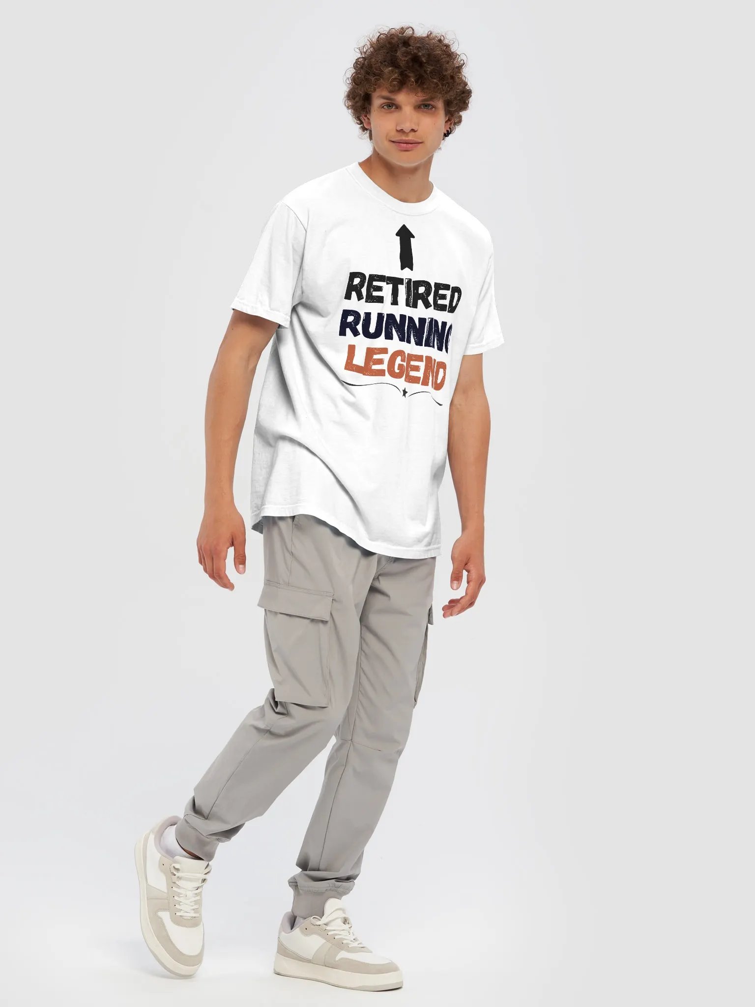 Retired Running Legend: Garment-Dyed T-Shirt product image (21)