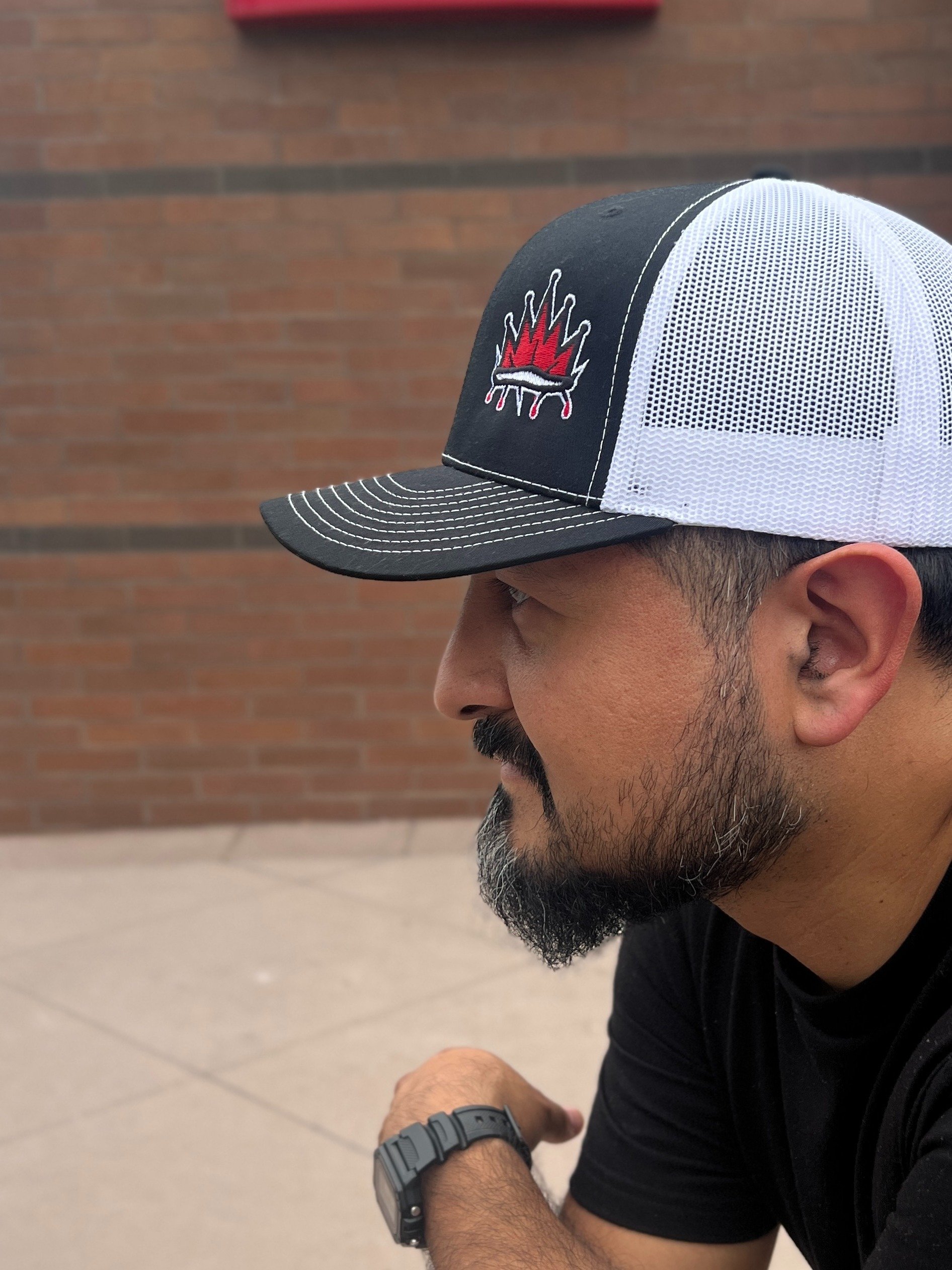 One Way Gospel Trucker Hat – Crown of Thorns Kingdom Logo Cap product image (2)