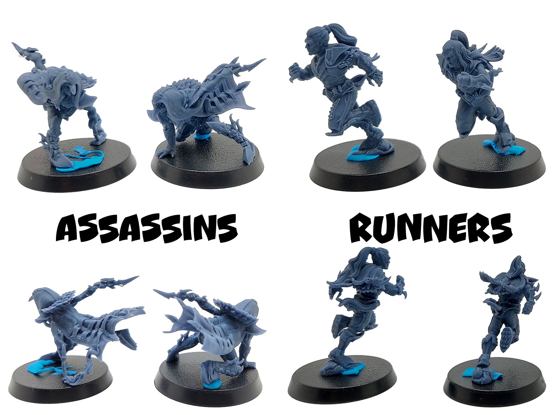 Dark Elf Fantasy Football Team - UGNI Miniatures product image (3)